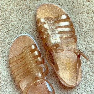 Transparent Jelly Sandals